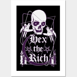 Hex the Rich Posters and Art